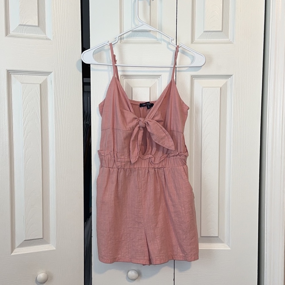 Pink romper